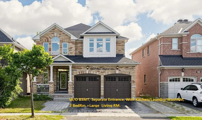 W/O BSTM, Separate Entrance With 2BedRM, Kitchen..