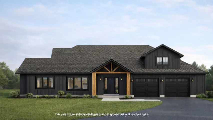 Artist rendering front of home to be built