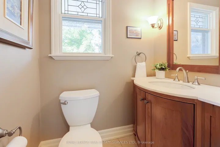 main floor powder room