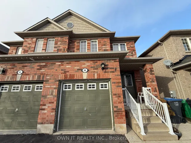 46  Sugarberry  Drive, Brampton, ON L6X 0K3