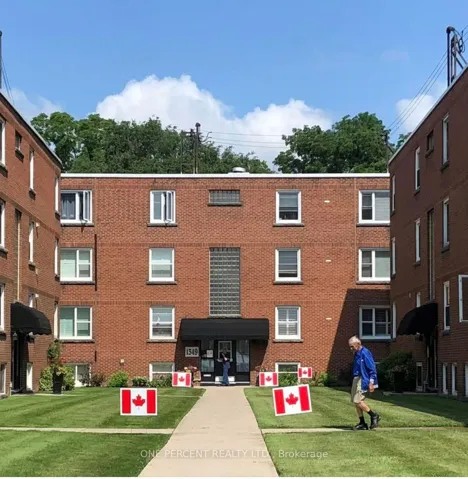 Steps to Lake Ontario! 1351 is bldg on right.