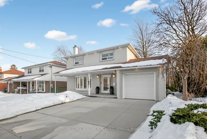 2 storey double car Driveway