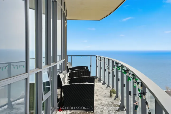 Suite-Length Balcony Overlooking the Lake