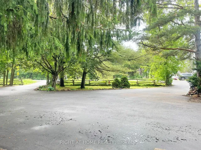 New paved circular Driveway