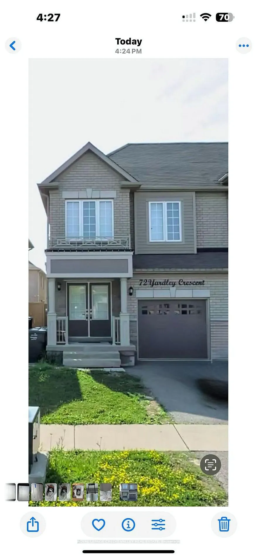 Semi-Detached Home For Lease | W13122526