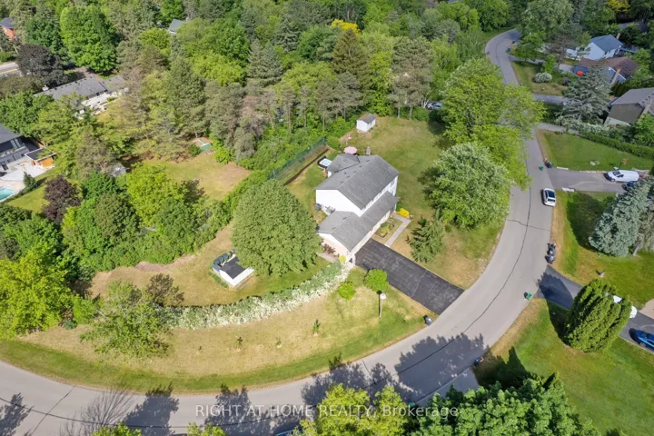 Aerial View. Unique Lot