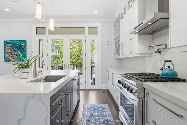 Stunning custom chef's kitchen