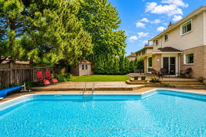 Huge Pool with Stairs for Entry & Diving Board