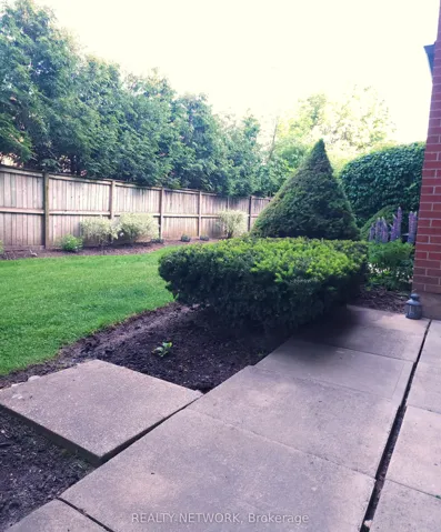 View from private patio