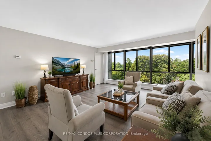 Spacious Living Room Overlooking Toronto Golf Club