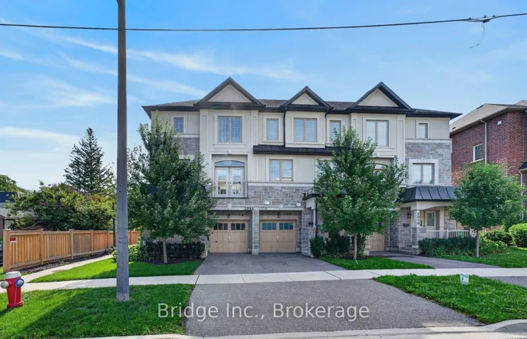 Left Corner End Unit Freehold Townhouse