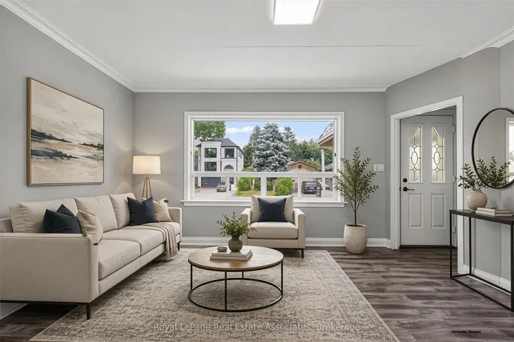 Living Room - Virtually Staged
