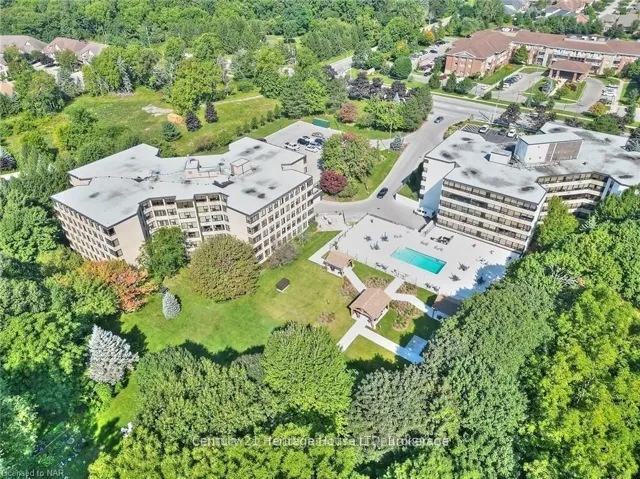 AERIAL OF LOOKOUT VILLAGE PARKLIKE GROUNDS
