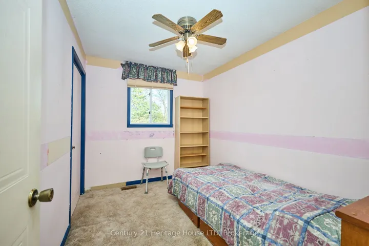 Upper Level 3rd Bedroom with window & closet