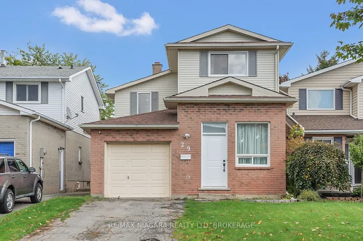 29  BAXTER  Crescent, Thorold, ON L2Z 4S1