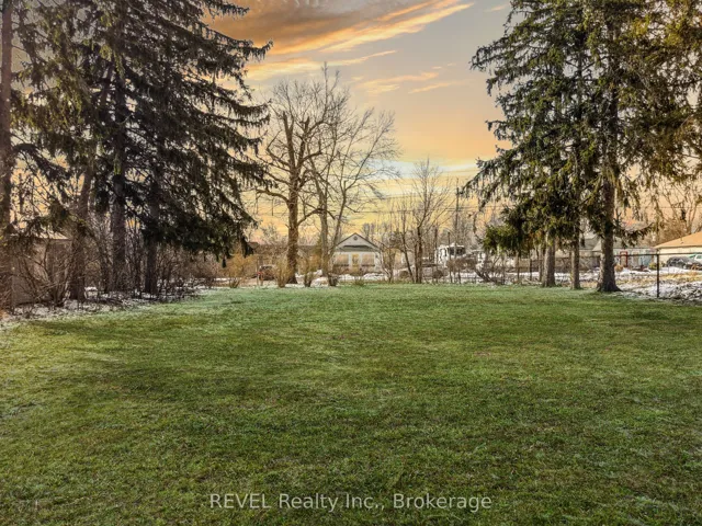 From back of property to Schooley Rd