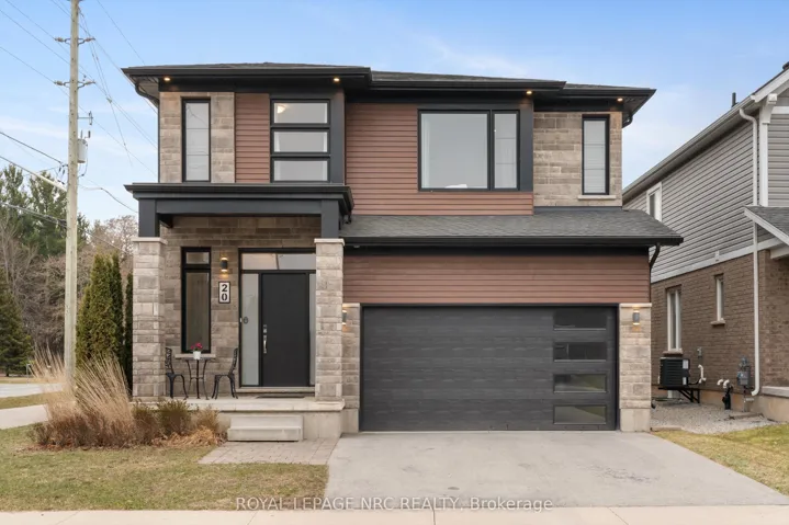 Double driveway & garage.