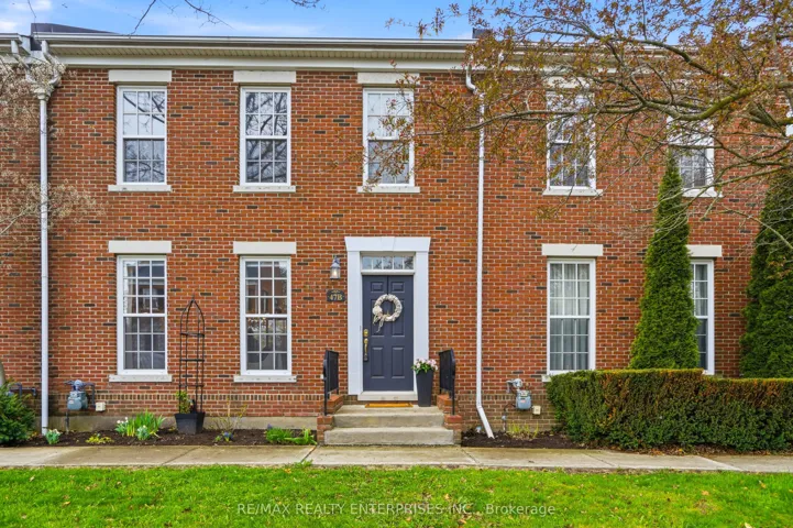 1 of only five Georgian style townhomes