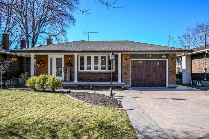 63 WINDWARD Street, St. Catharines, ON L2M 4B9