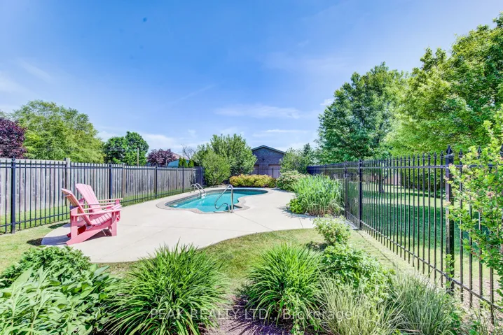pool on north east side of lot