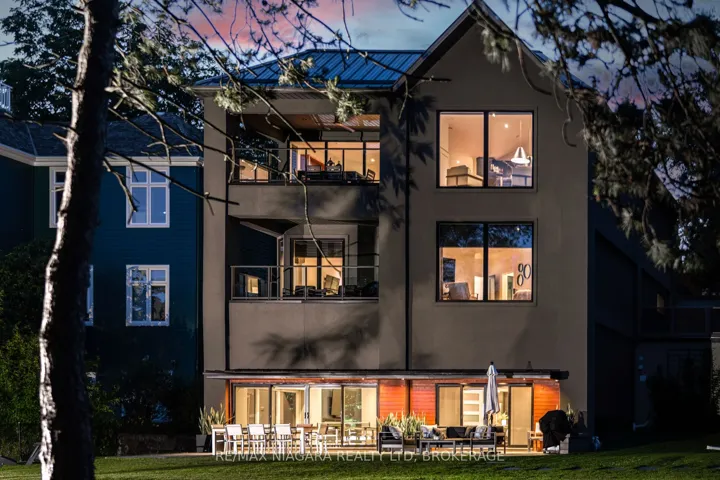 REAR VIEW OF HOUSE FROM THE WATERVIEW