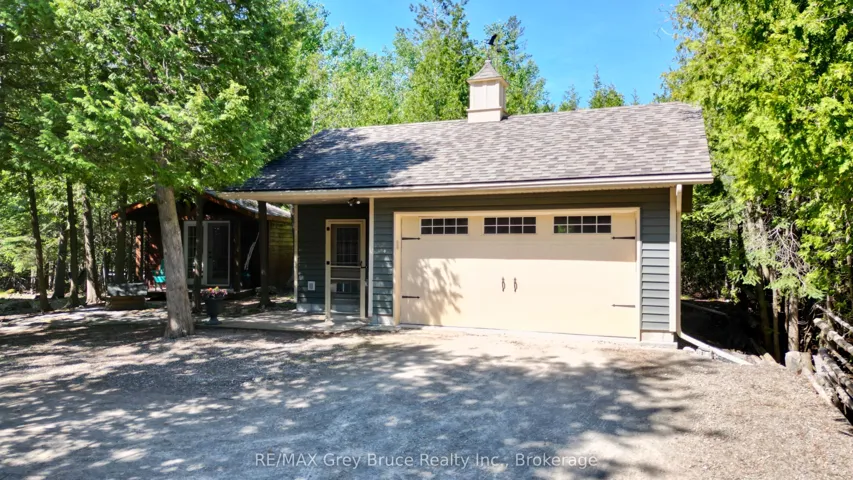 Detached garage with insulated bunkie