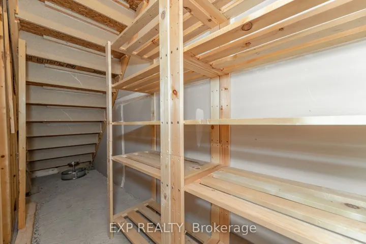 Storage Area behind Laundry