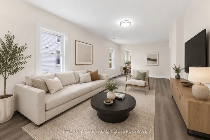 Virtually Staged Living Room