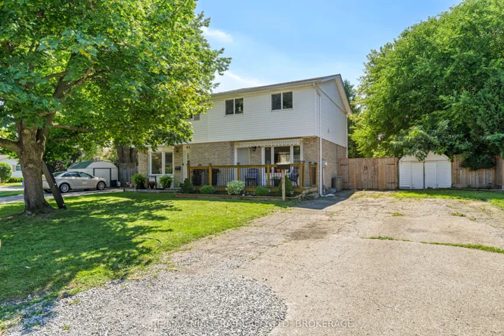 Large driveway