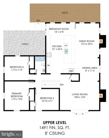 1234 N Chambliss St N, Alexandria, Virginia 22312