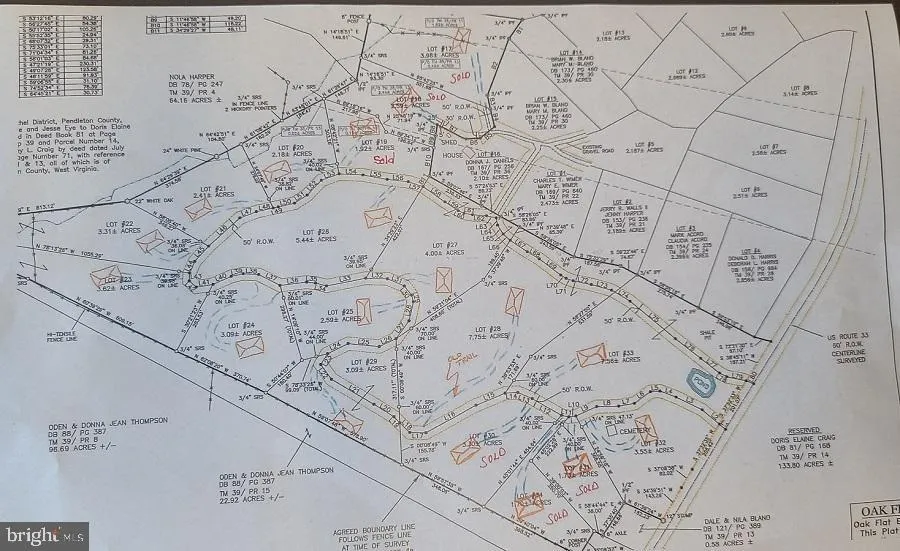 Lot #22, COUNTRY ACRES RD., Brandywine, WV 26802