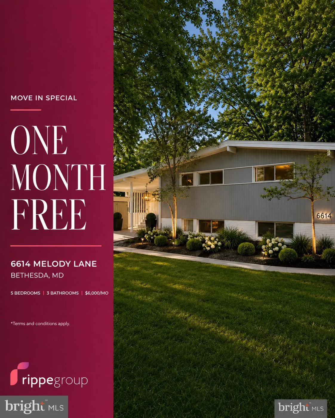 6614 MELODY LANE, Bethesda, MD 20817