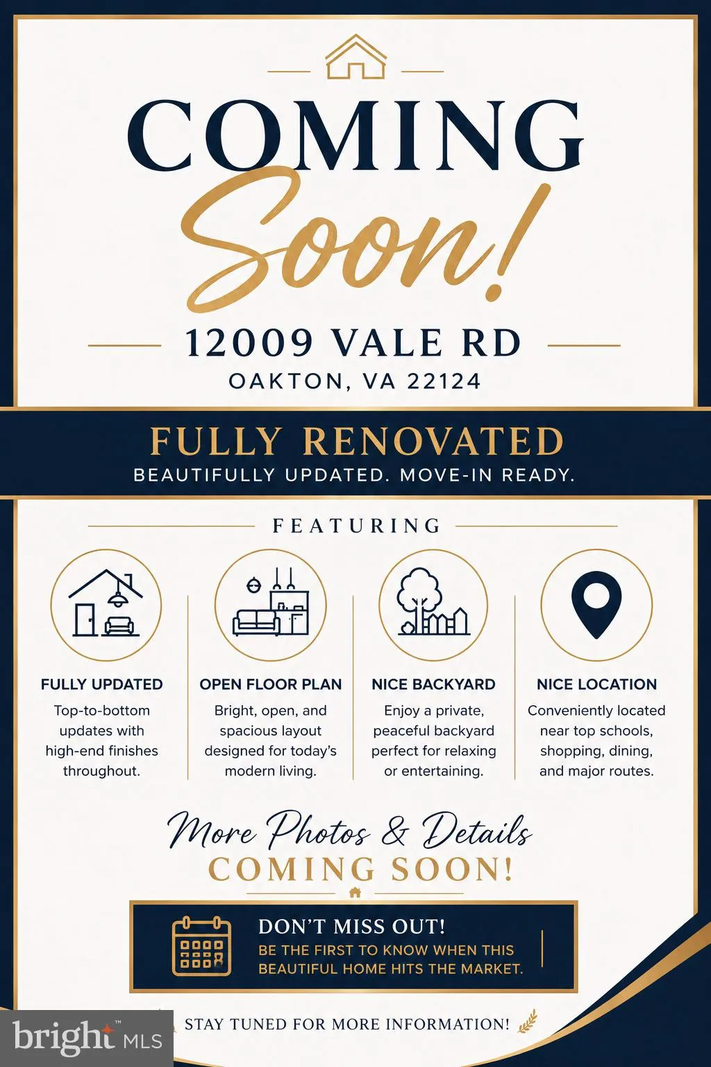 12009 VALE ROAD, Oakton, VA 22124