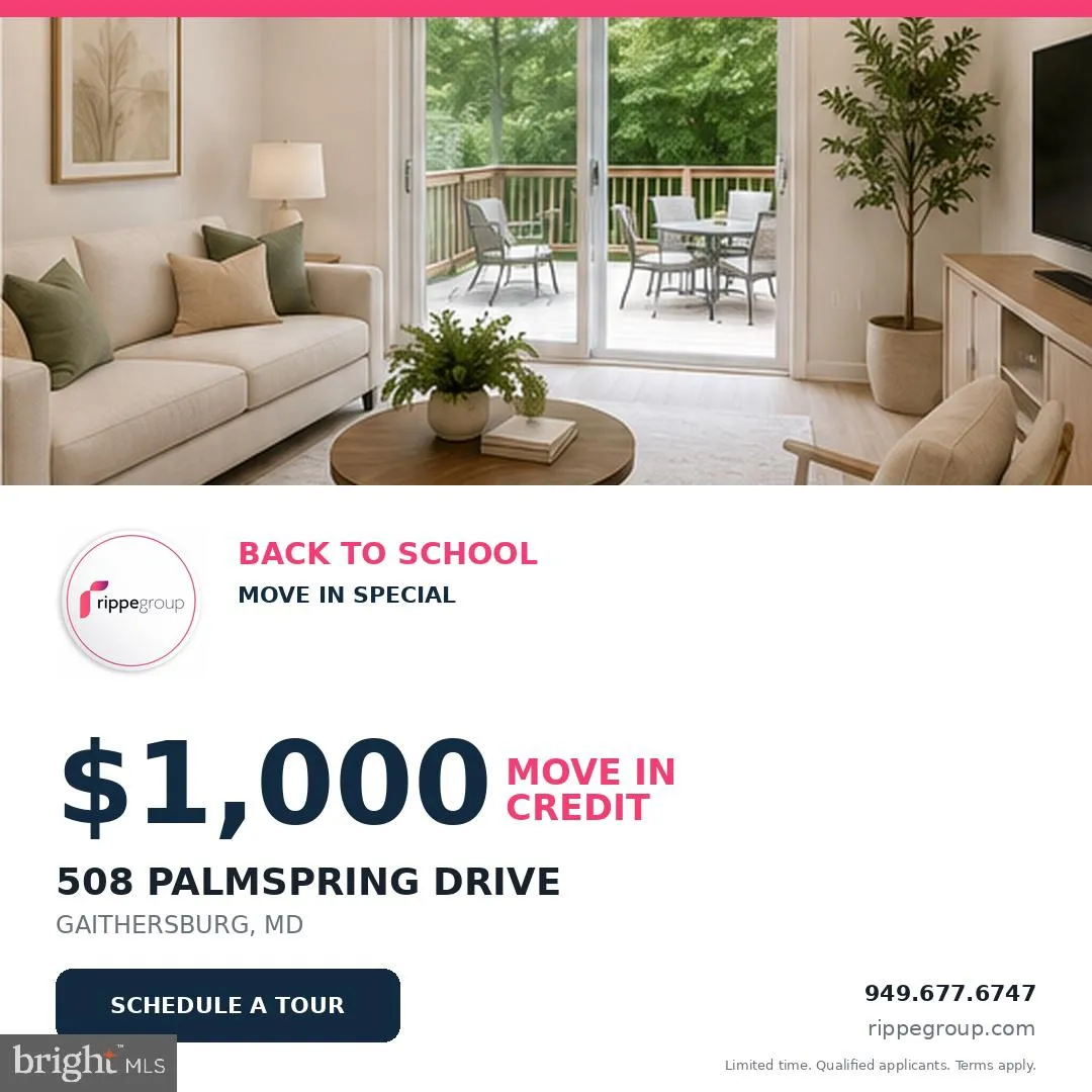 508 PALMSPRING DRIVE, Gaithersburg, MD 20878
