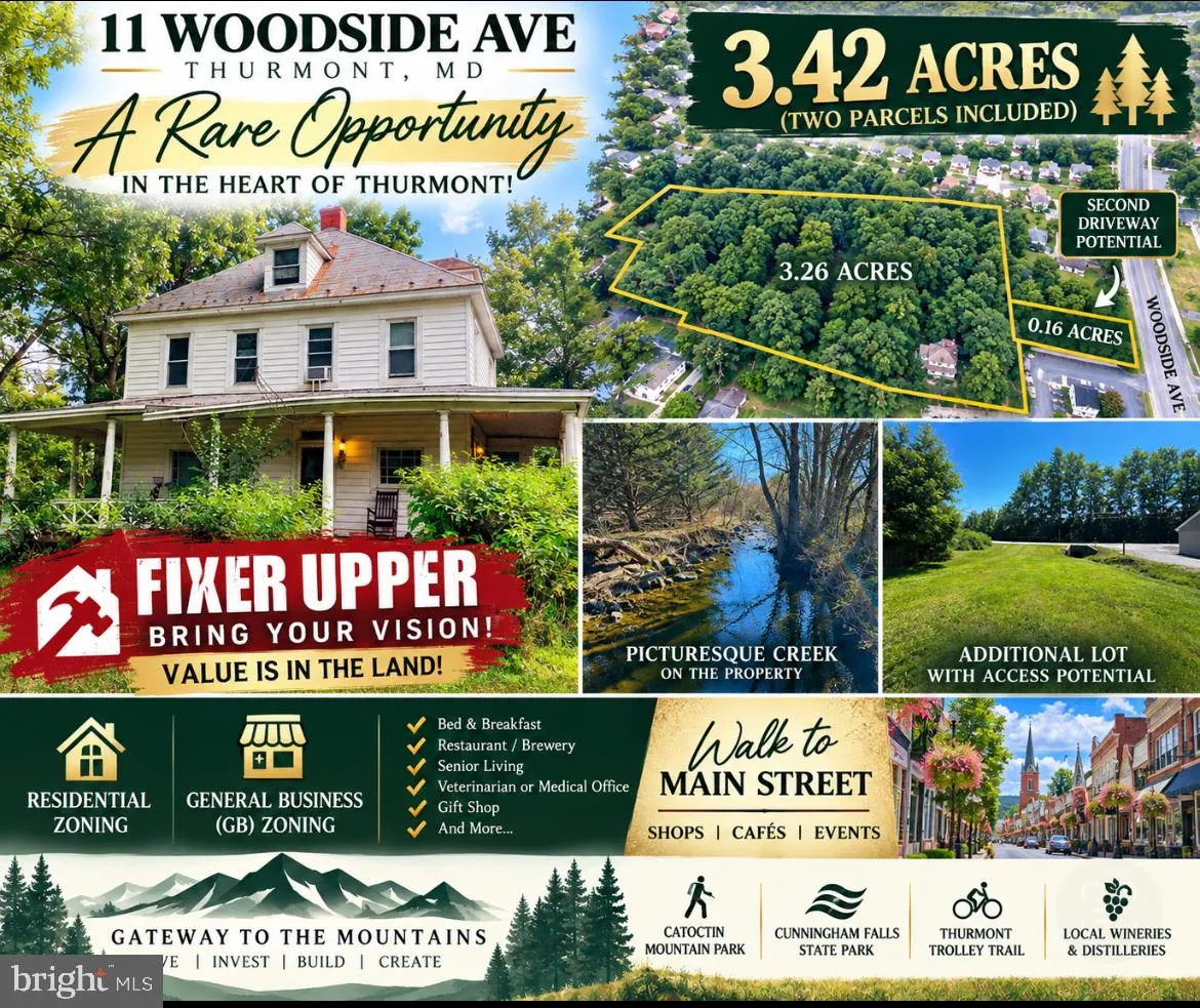 11 WOODSIDE AVENUE, Thurmont, MD 21788