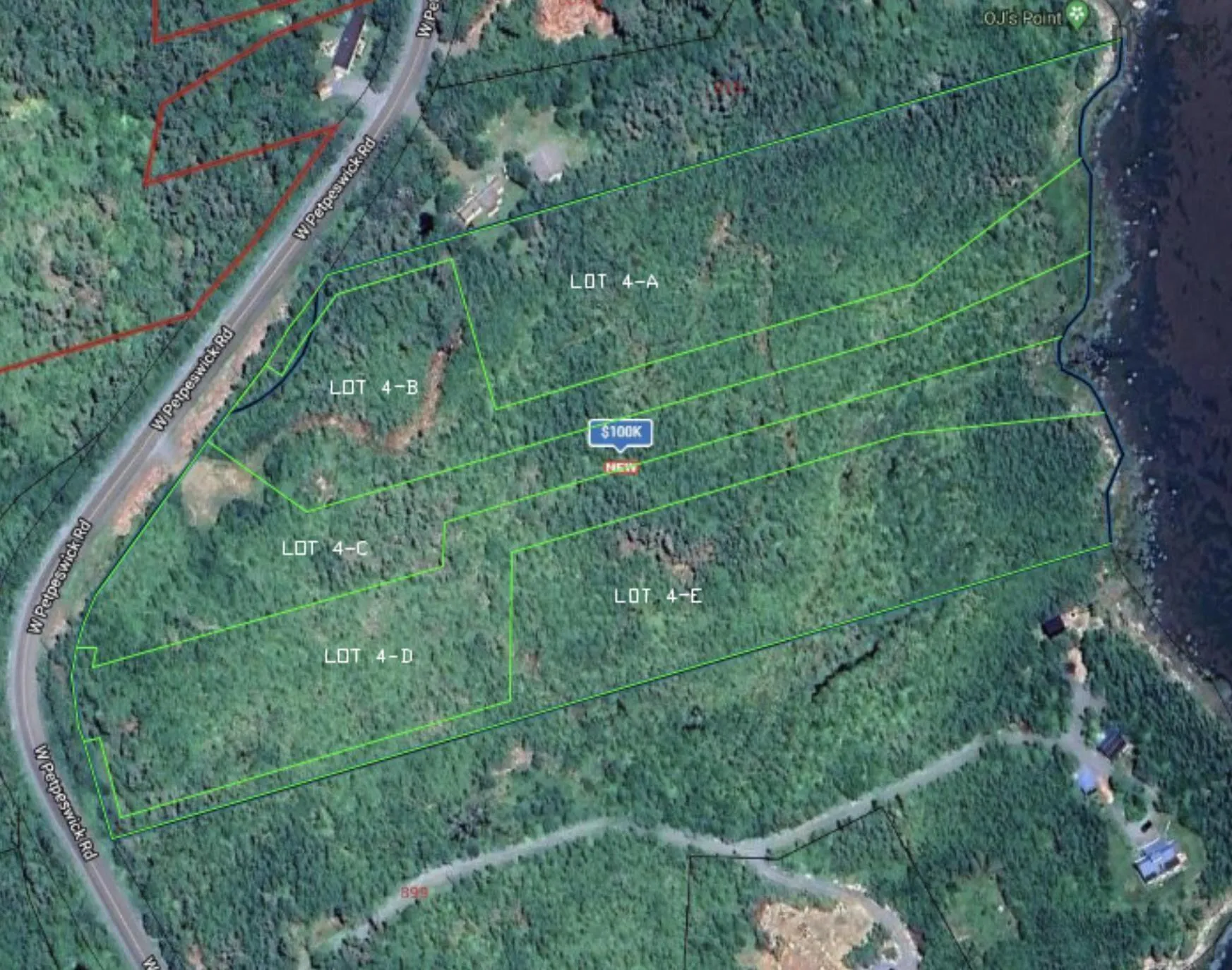 B-lot 4-b West Petpeswick Road, Musquodoboit Harbour, NS B0J 2L0, ,Land,For Sale,West Petpeswick,202514974