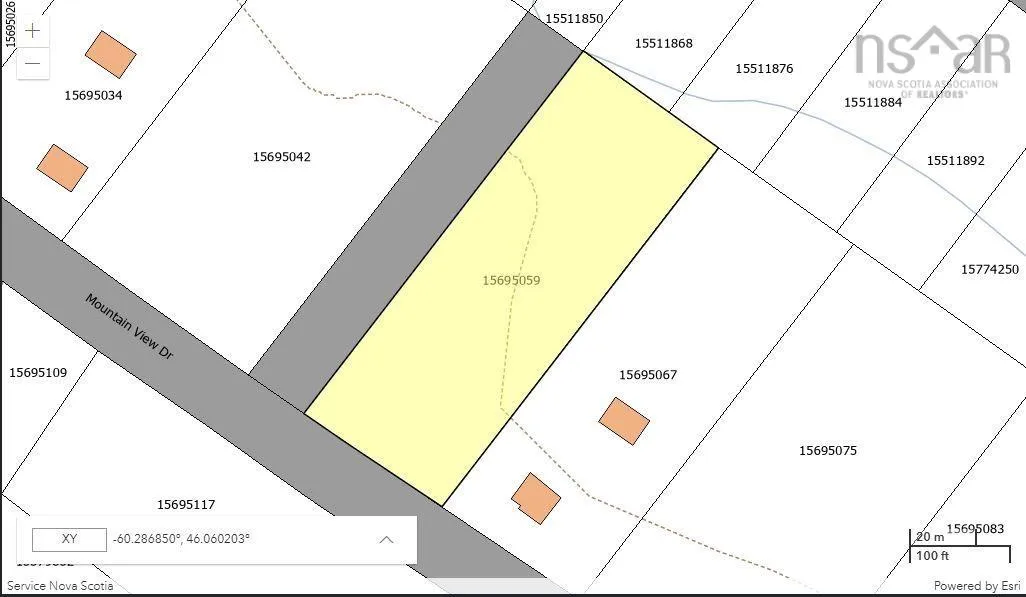 Lot 97-5 Mountainview Drive, Sydney Forks, NS B1L 1A1, ,Land,For Sale,Mountainview Drive,202523410