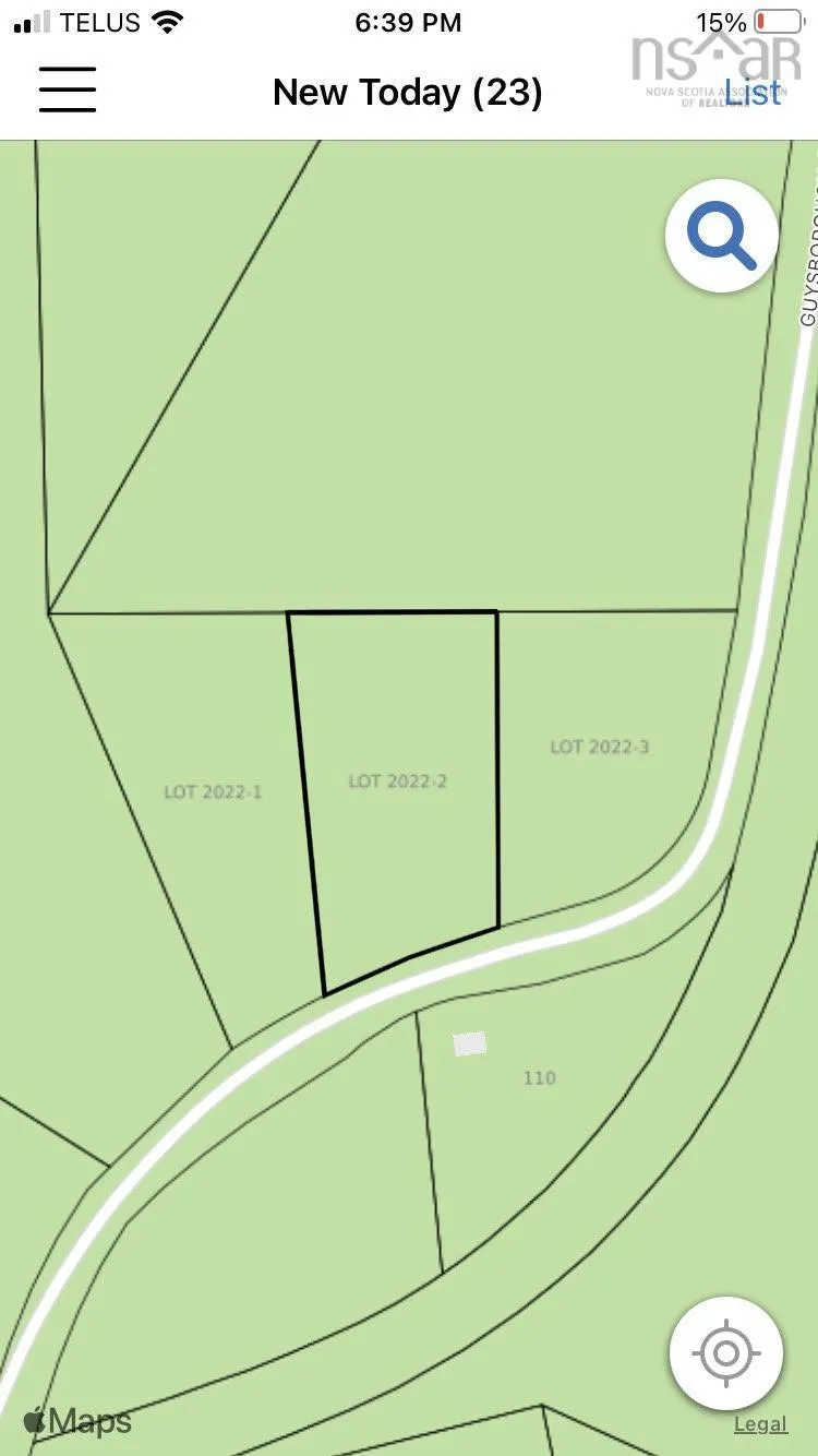 Lot 2022-2 Country Harbour Road, Cross Roads Country Harbour Ns B0h 1j0, ,Land,For Sale,Country Harbour Road,202419610