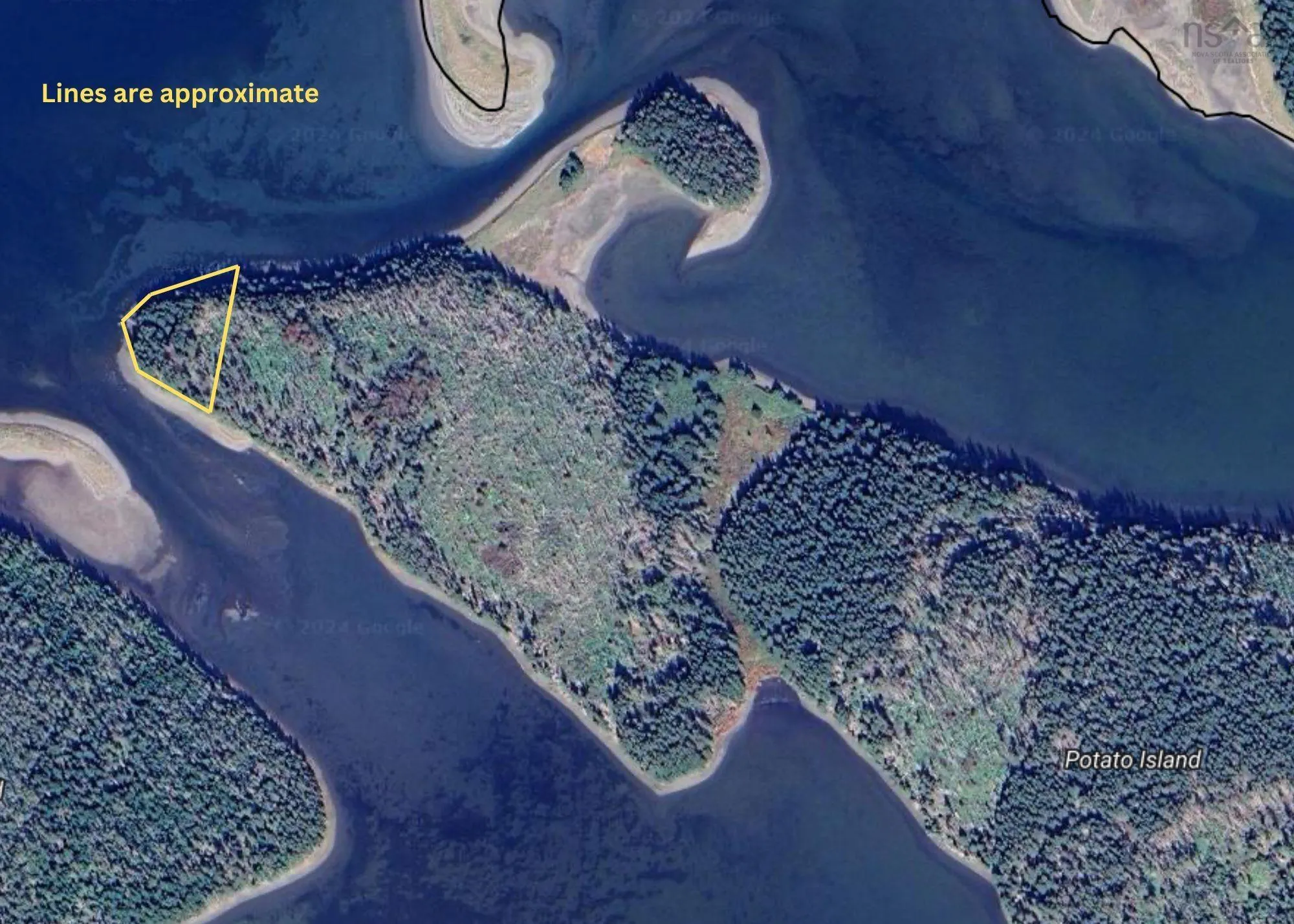 Lots Potato Island, Poirierville Ns B0e 1k0, ,Land,For Sale,Potato,202420572