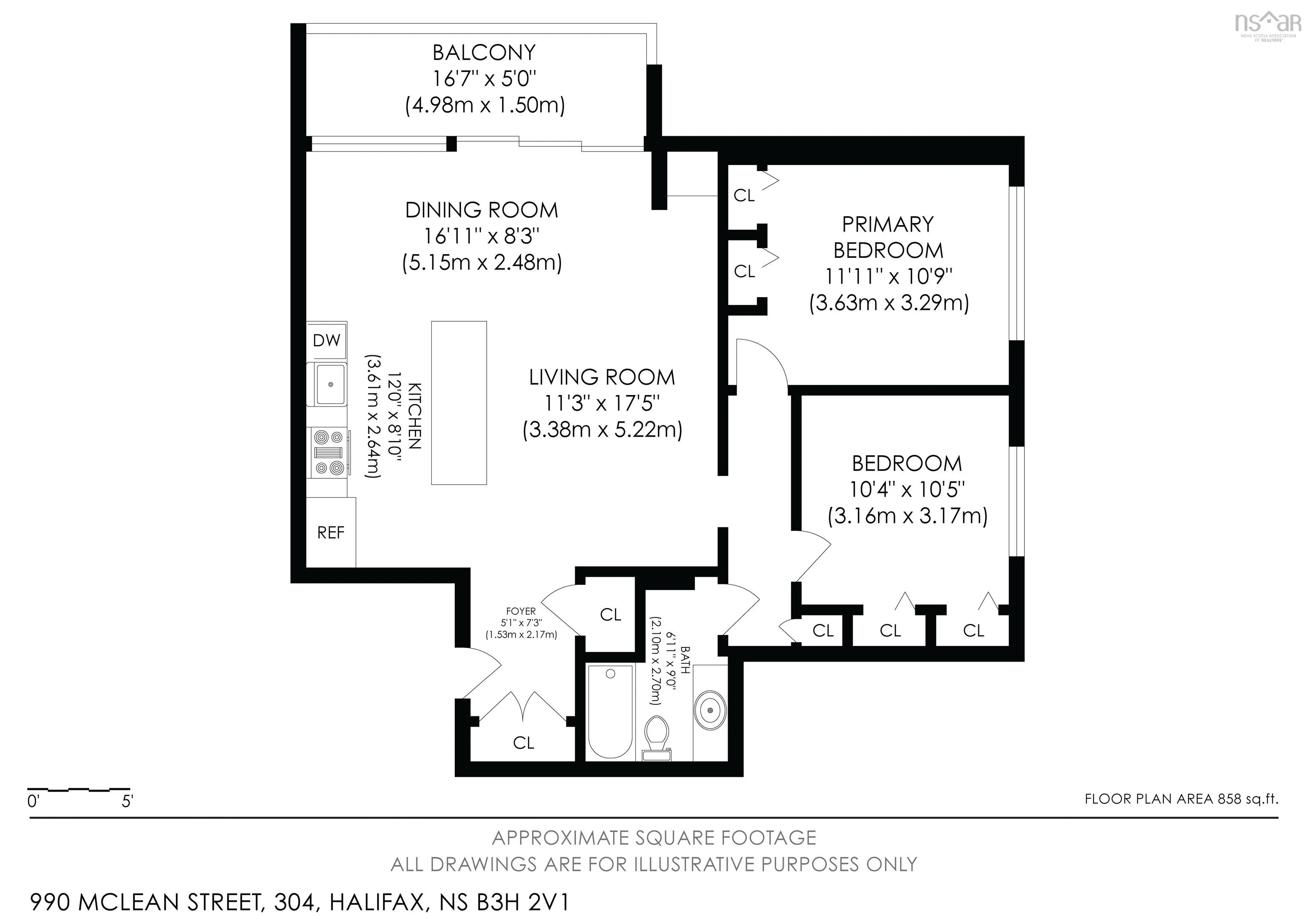 304-990 Mclean Street, Halifax, NS B3H 2V1, 2 Bedrooms Bedrooms, ,1 BathroomBathrooms,Residential,For Sale,Mclean,202518553