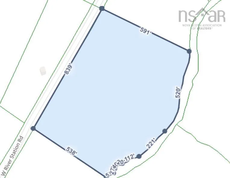 C West River Station Road, Salt Springs Ns B0k 1z0, ,Land,For Sale,West River Station,202501657