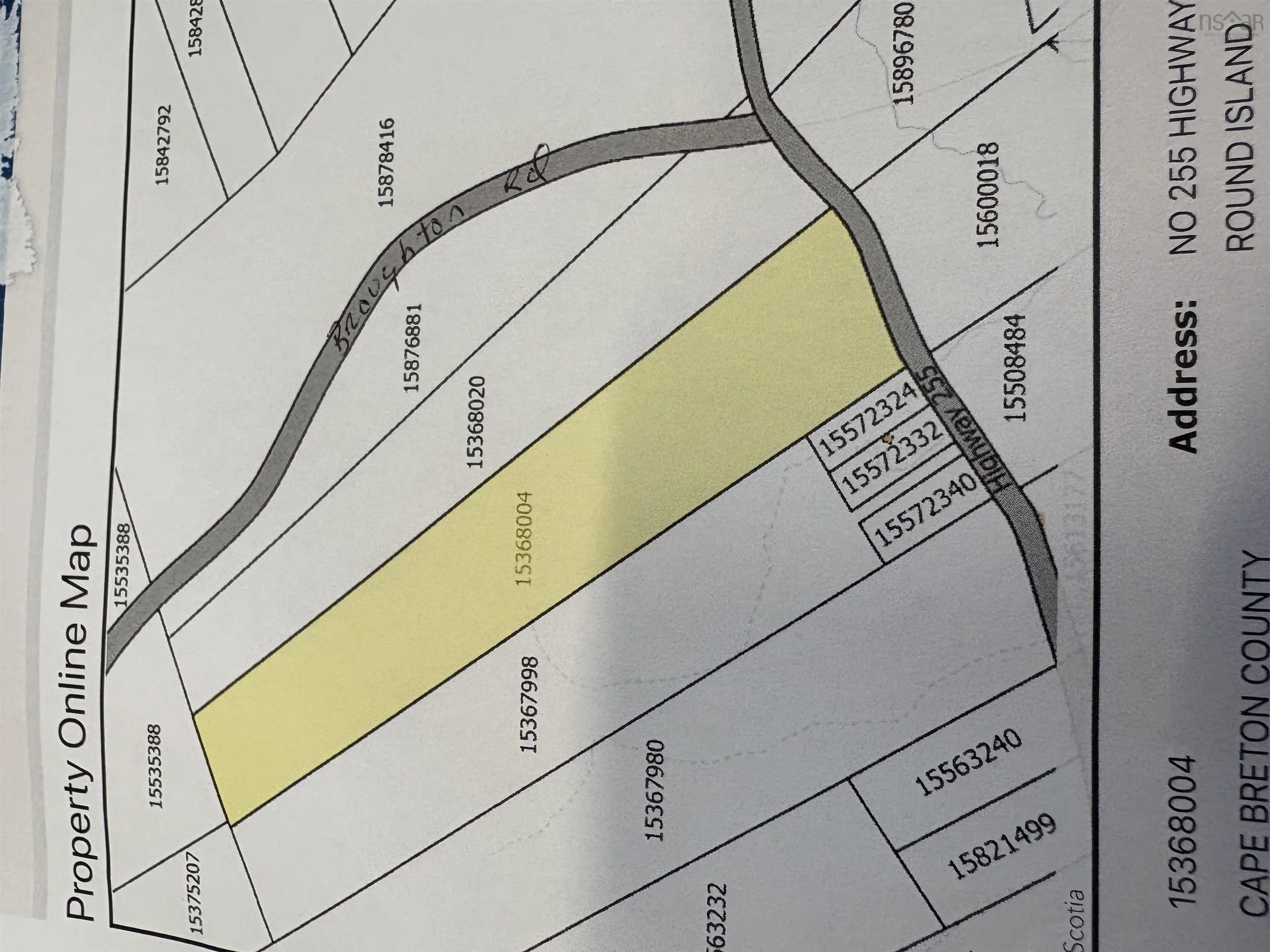 0 Highway255 Highway, Port Morien, NS B1B 1N5, ,Land,For Sale,Highway255,202522397