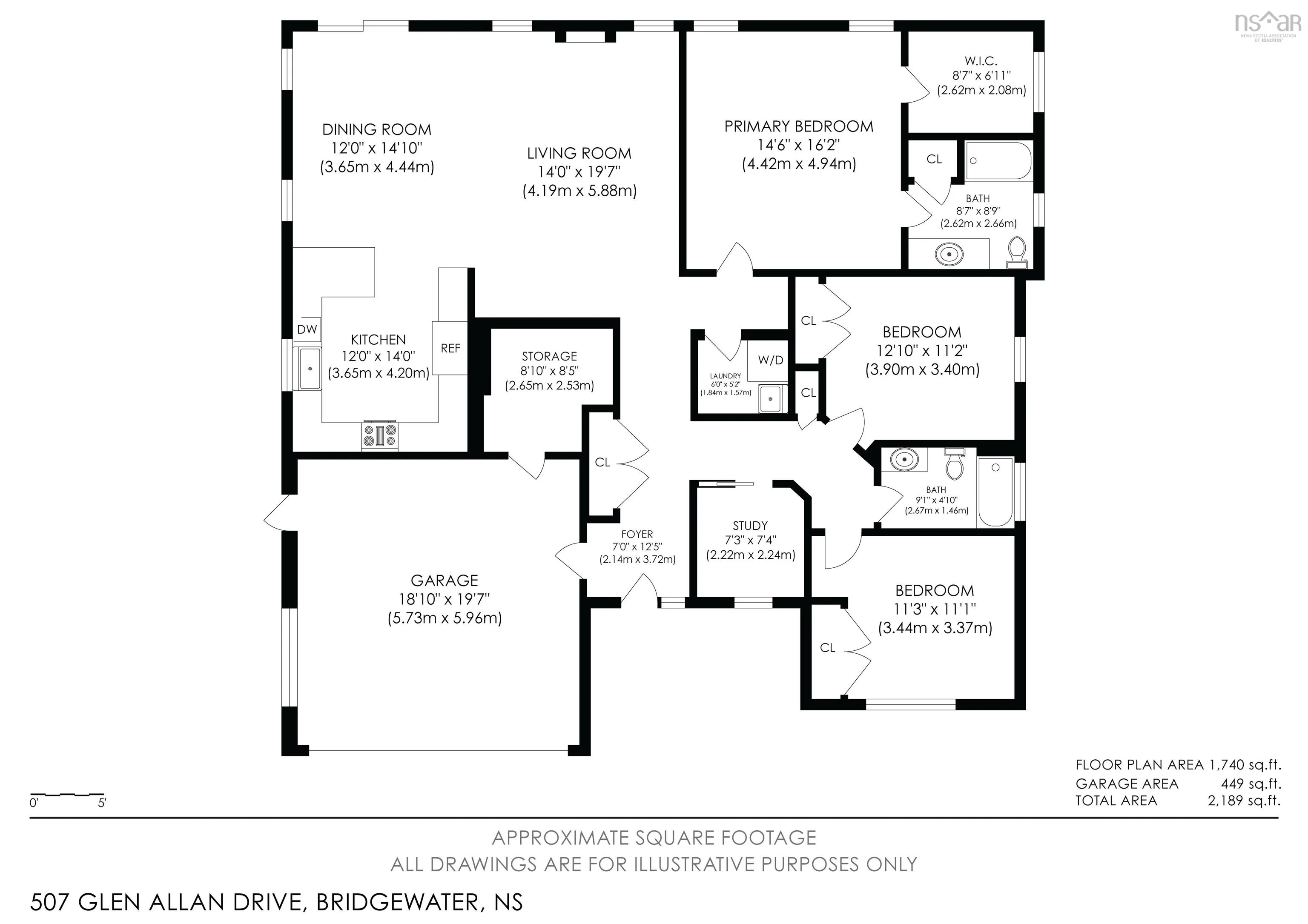 507 Glen Allan Drive, Bridgewater, NS B4V 0A8, 3 Bedrooms Bedrooms, ,2 BathroomsBathrooms,Residential,For Sale,Glen Allan,202523718
