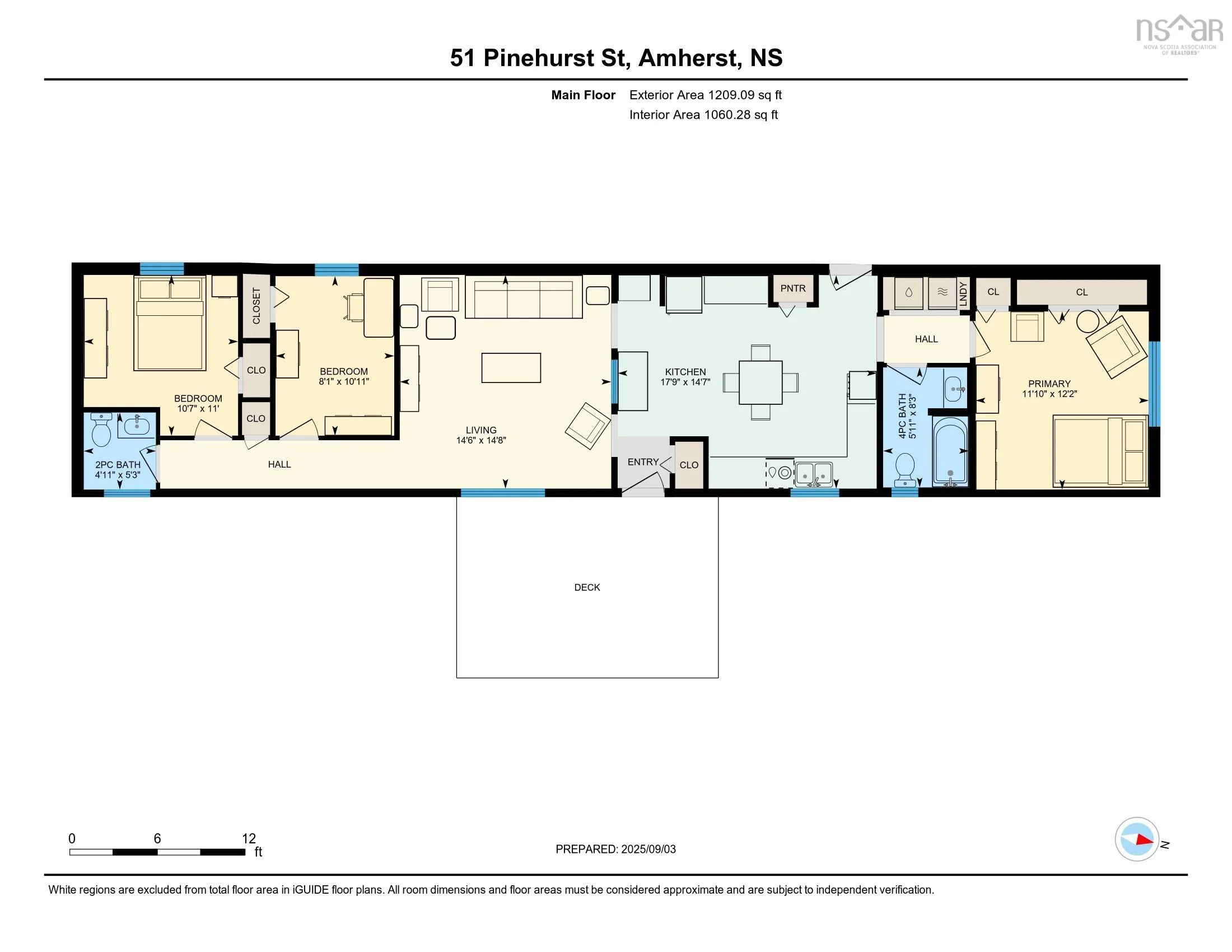 51 Pinehurst Street, Amherst, NS B4H 4X5, 3 Bedrooms Bedrooms, ,2 BathroomsBathrooms,Residential,For Sale,Pinehurst,202522476