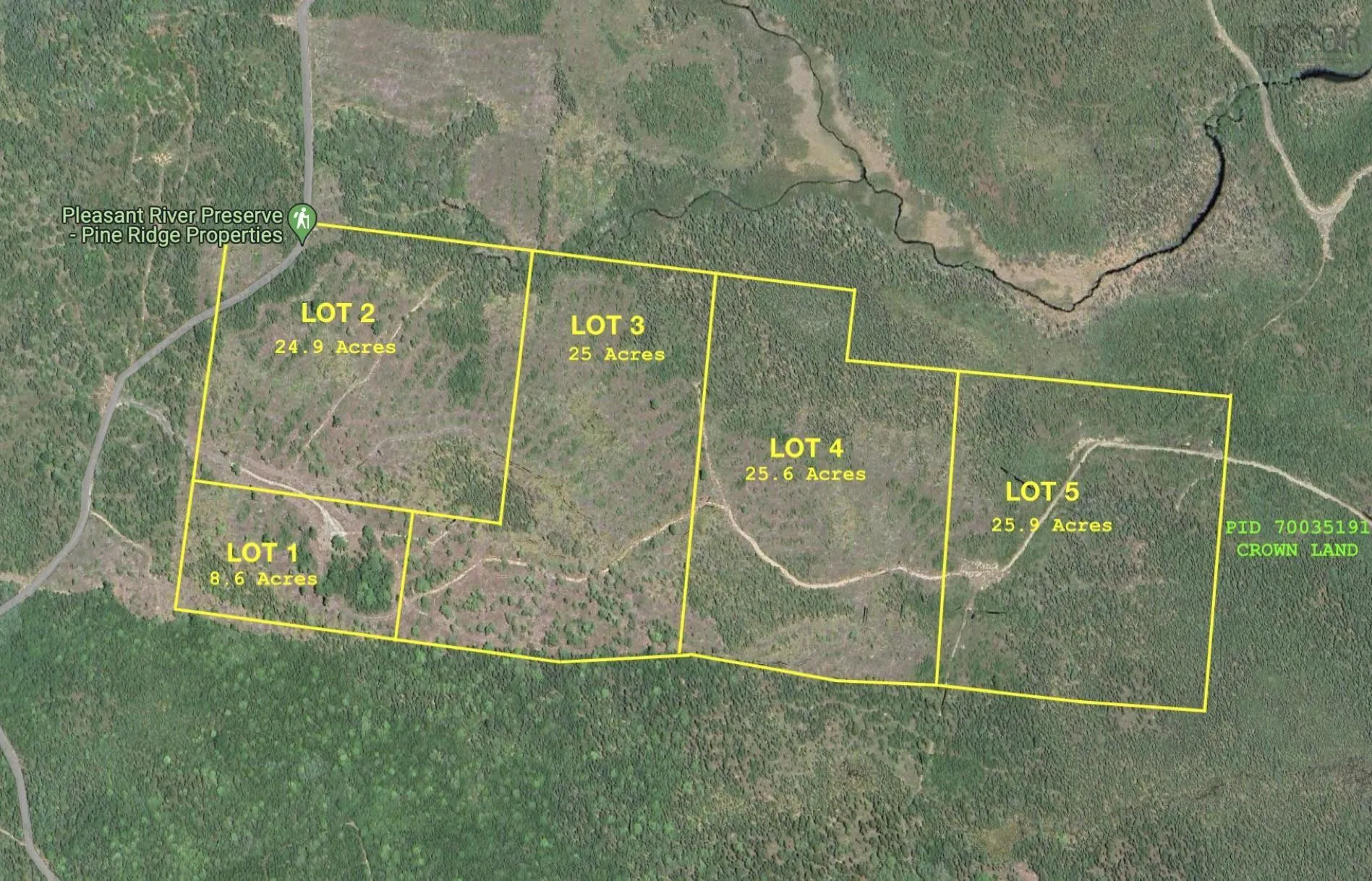 Pleasant River Preserve Lot 1, Pleasant River Ns B0t 1x0, ,Land,For Sale,Pleasant River Preserve,202418577