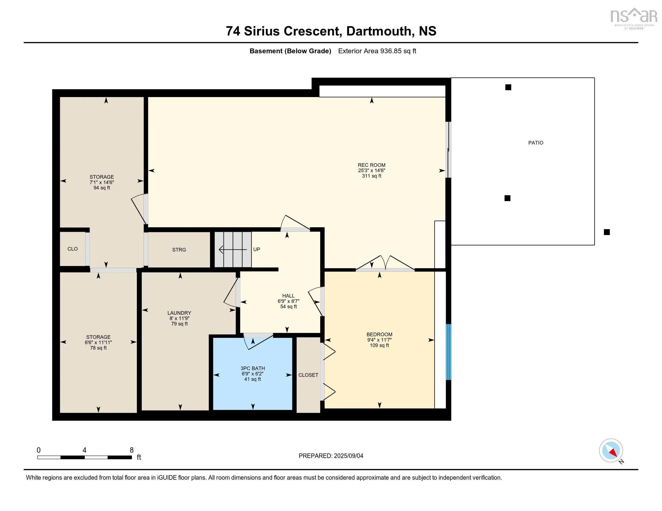 74 Sirius Crescent, Cole Harbour, NS B2W 4L5, 4 Bedrooms Bedrooms, ,2 BathroomsBathrooms,Residential,For Sale,Sirius,202522877
