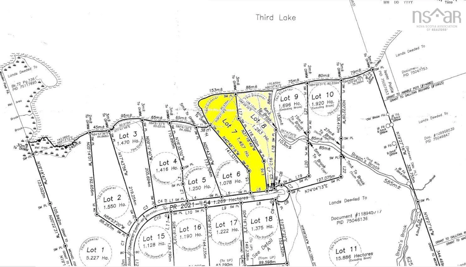 Lot 7 Theresa, Third Lake Lane, Grande Anse Ns B0e 1v0, ,Land,For Sale,Theresa, Third Lake,202416042