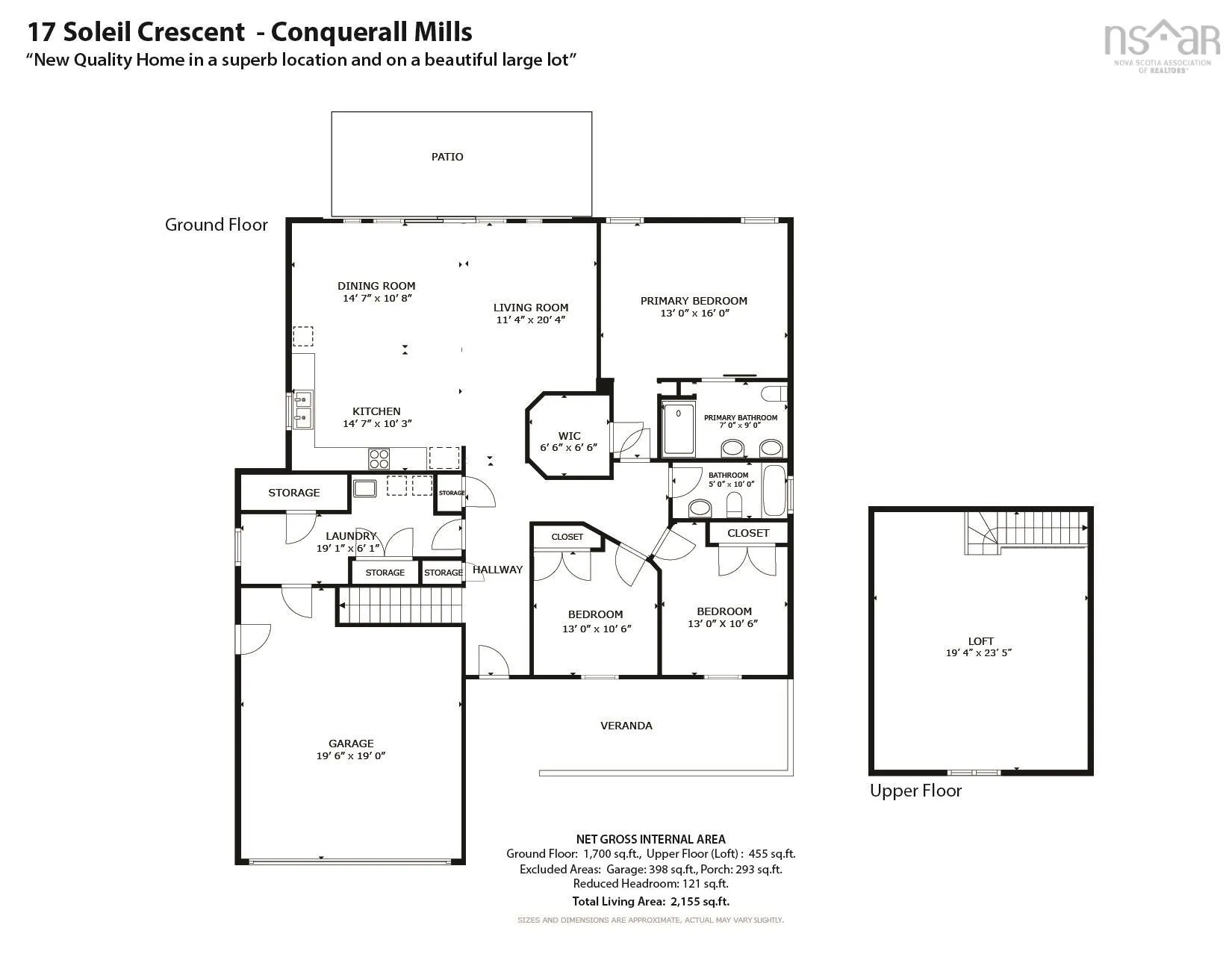 17 Soleil Crescent, Conquerall Mills, NS B4V 9H3, 3 Bedrooms Bedrooms, ,2 BathroomsBathrooms,Residential,For Sale,Soleil,202516192