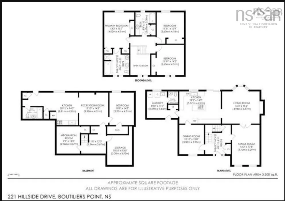 221 Hillside Drive, Boutiliers Point, NS B3Z 1W9, 4 Bedrooms Bedrooms, ,4 BathroomsBathrooms,Residential,For Sale,Hillside,202519860