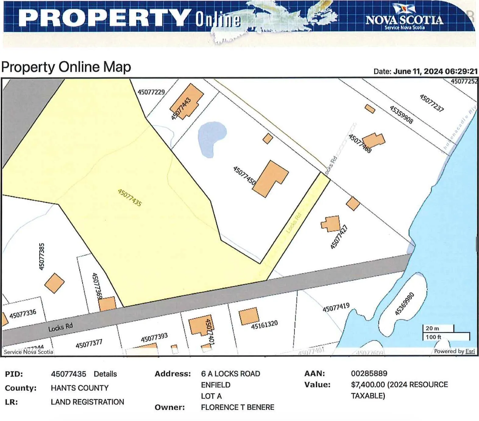 Locks Road, Enfield, NS B2T 1C8, ,Land,For Sale,Locks,202523128